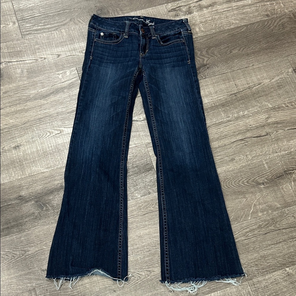 🌟American Eagle Women's Blue Jeans Long